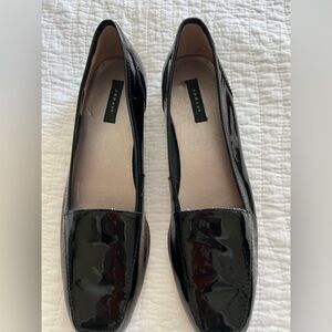 Array Glossy Black Women's Flats 8SS